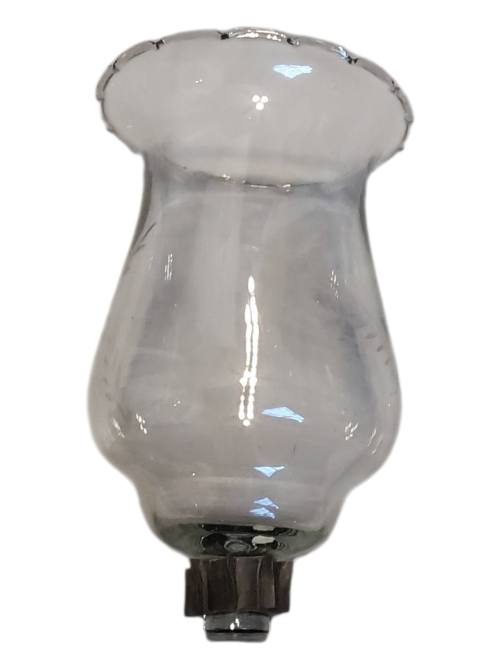 Clear Glass Hurricane Lamp Shade - Home Accents